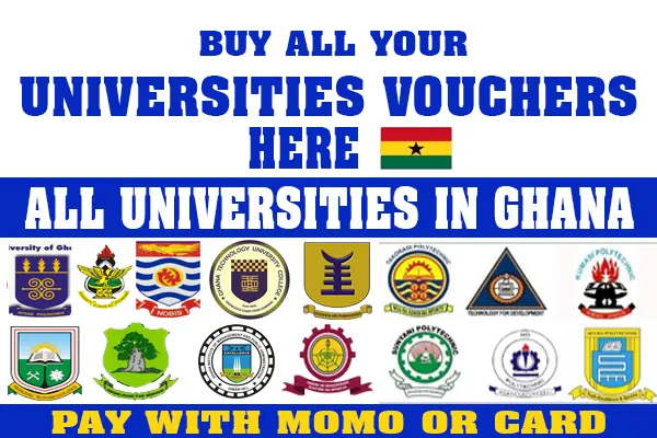 How To Buy University Vouchers Online Using Mobile Money or Bnak Card